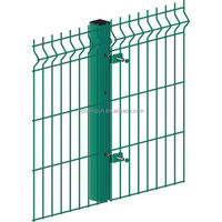 Panneau de clôture en treillis soudé 3D robuste et résistant, maille 50x200mm, fil de 5mm, clôture de sécurité industrielle, treillis soudé 3D
