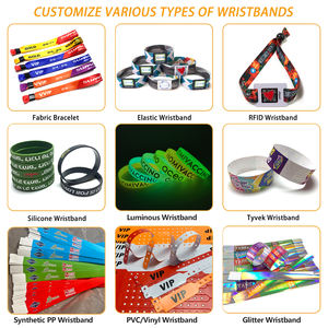 Braccialetti Promozionali Rossi per Eventi e Feste 2026 - Braccialetti Personalizzati per l'<span class=keywords><strong>Ingresso</strong></span> - Braccialetti per Eventi - Product Image 6