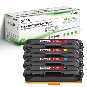 Cartucho de Tóner de Color Lonpec Compatible 204A <span class=keywords><strong>CF510A</strong></span>/Bk CF511A/C CF512A/Y CF513A/M para HP Color para Pro MFP M180nw/M154 - Product Image 1