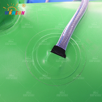 Modèle de jeu sportif gonflable personnalisé pour le team building, Tube Caterpillar gonflable pour événements extérieurs, location et vente