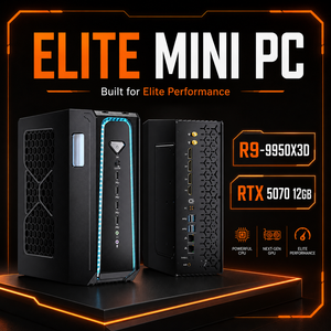 Potente Mini <span class=keywords><strong>PC</strong></span> AMD Ryzen R5 / R7 / R9 con 96GB DDR5, Ideal para Diseño Gráfico, Renderizado 3D y Edición de Video - Product Image 6