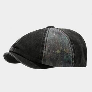 Gorra de Estilo Newsboy Vintage de Moda para Hombre y Mujer, Nueva Llegada 2025, Gorra de Algodón Lavado con Estilo Británico - Product Image 6