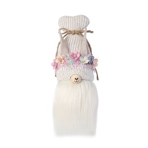1 Muñeco de Alpaca sin Rostro, Lindo Peluche de Rudolf con Gorro Tejido, Adorno Moderno para el Hogar, Material de Algodón - Product Image 3