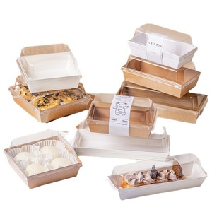 Nhu Cầu Cao Bánh Bao Bì Hộp Bánh Cuộn Thụy Sĩ Cuộn Khăn Cuộn Bánh Sandwich Bao Bì Hộp Cổ Điển Bán Buôn Bánh Hộp - Product Image 1