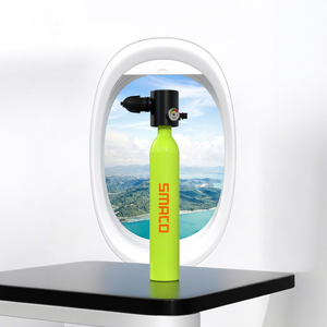 Bouteille de plongée miniature Smaco S300PLUS 0,5L en aluminium haute pression réutilisable pour la plongée - Product Image 1