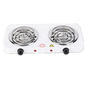 Placa Calefactora Eléctrica de Doble Quemador con 2 Espirales, Compre una Placa Calefactora de Alta Calidad y Duradera <span class=keywords><strong>para</strong></span> Usar en Diversos Tipos de Cocina - Product Image 2