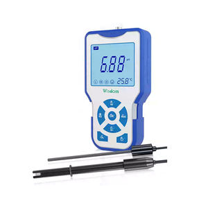 PH-mètre WISDOM PHM-W-611 Grand écran LCD Microprocesseur intégré PH-mètre portable - Product Image 3