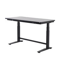 T3 Smart demi-inclinaison bureau double moteur électrique réglable en hauteur étudiant Table de bureau roulant ergonomique cadre de bureau debout pour la maison