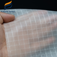 Tissu de parachute en nylon taffetas MIL C, enduit de silicone, 100% nylon (Nylon6,6), tissu tissé Ripstop