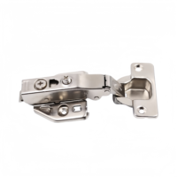 Charnière de meuble à fermeture douce en acier inoxydable SST 35 mm 180° °   Design moderne à mortaise complète pour meubles de cuisine