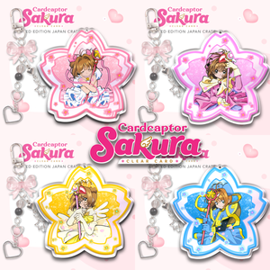 Llavero Acrílico de <span class=keywords><strong>Cardcaptor</strong></span> <span class=keywords><strong>Sakura</strong></span> con Estrella de Colores, Llavero de <span class=keywords><strong>Cardcaptor</strong></span> <span class=keywords><strong>Sakura</strong></span>, Decoración para Mochila, Regalos de Anime - Product Image 2