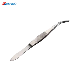 Industrial Grade Stainless Steel Tweezers 14cm 16cm 18cm Different Types Of Blunt End/Straight End Anti-Magnetic Tool - Product Image 2