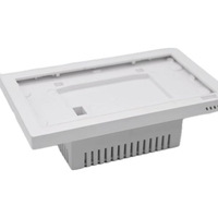 Boîtier de commande intelligent pour interrupteur tactile domestique en PC sablé IP54, design moderne, pour variateur et prise, 120*72*38mm CN234