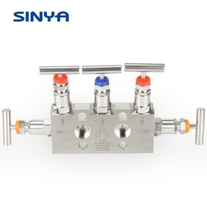 Acier inoxydable <span class=keywords><strong>Cinq</strong></span> <span class=keywords><strong>5</strong></span> Collecteurs De Vanne Transmetteur De Pression Différent DPT Montage Direct Bride 1/2 TNP 6000 PSI - Product Image 4