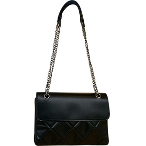 Bolso Mini Acolchado con Cadena para Mujer, 7 Pulgadas, Negro, Cierre Magnético, Bandolera, Primavera 2024, Uso Diario - Product Image 5