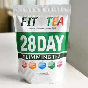 China Natural 28 días ajuste adelgazamiento té dieta té pérdida de peso té