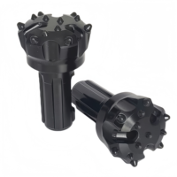 Foret de poinçon DTH en acier au carbone de haute qualité pour le forage de puits de construction et l'impact au fond de trou