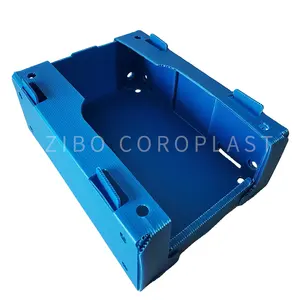 Custom Size Foldable Pp Corrugated Storage Plastic Boxs