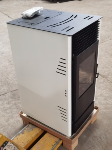 Poêle à granulés à air forcé haute efficacité <span class=keywords><strong>pour</strong></span> chauffage domestique, brûleur automatique de granulés de bois <span class=keywords><strong>pour</strong></span> intérieur - Product Image 5