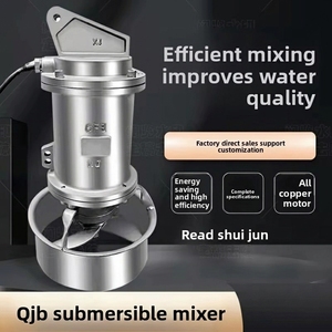 เครื่องผสมแบบจุ่มใต้น้ำ QJB OEM ความเร็วต่ำ แบบดัน-ไหล สำหรับบ่อหมักแบบไม่ใช้อากาศ ประสิทธิภาพสูง สำหรับน้ำเสียไหลย้อนกลับ - Product Image 5