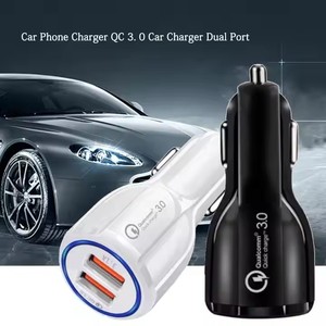 Chargeur de voiture automobile à charge rapide 3A Chargeur de téléphone de voiture intelligent double <span class=keywords><strong>USB</strong></span> Petit chargeur de téléphone portable rapide - Product Image 2
