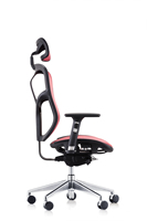 Meilleure vente chaise de direction confortable chaise ergonomique de bureau en maille avec support arrière et siège coulissant pour mobilier de bureau
