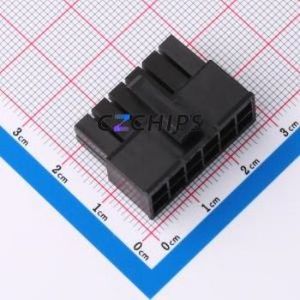 ZX-5557-4.2-2-6P-HGJK Housing (Wire-to-Board / Wire-to-Wire) P=4.2mm Connector 2x6P 4.2mm Mini-Fit (MX 4.2) 4.2mm - Product Image 1