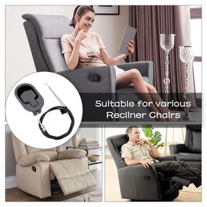 Reemplazo DE LA MANIJA reclinable REGAL con liberación de cable reclinable de metal con piezas de muebles de hardware de tracción accesorios de sofá inteligente - Product Image 5
