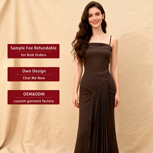 Eleganti Abiti <span class=keywords><strong>Casual</strong></span> da Donna, <span class=keywords><strong>Sexy</strong></span> con Inserti a Tinta Unita, Pieghe, Spalline Sottili, Senza Maniche, Vita Alta, Nuova Moda Femminile - Product Image 2