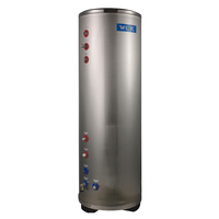 Réservoir d'eau de 100L, 150L, 200L, 300L, système de pompe à chaleur, réservoir tampon en acier inoxydable, cylindre d'eau chaude pour la maison