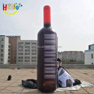 Modèle de bouteille de <span class=keywords><strong>champagne</strong></span> gonflable géante pour la promotion / Bouteille de vin de <span class=keywords><strong>champagne</strong></span> gonflable d'extérieur - Product Image 3