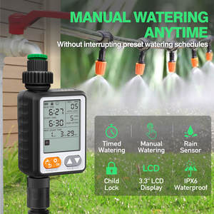 Kit penyiraman otomatis sistem irigasi tetes pintar untuk halaman rumput taman dan pengatur waktu selang pintar luar ruangan - Product Image 2