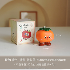 Candele profumate a forma di frutta carine regali di nozze di compleanno fatti a mano decorazioni Creative di san valentino - Product Image 2