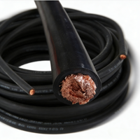 Hochwertige 16MM 25MM 50 MM2 95 MM2 120MM 240MM Kupfer Flexibles Kabel Draht für Schweiß maschinen Fabrik Direkt vertrieb Gummi kabel