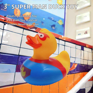 Canards en caoutchouc qui couinent de 3,54 pouces, jouets de bain pour la douche, décorations pour tableau de bord de voiture, cadeaux de fête d'anniversaire et cadeaux amusants - Product Image 4