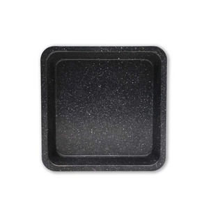 D-Type Carbon Steel Non-Stick Square Baking Pan Black Sprinkle Oven Safe For Cake <b>Cookie</b> Bread Baking <b>Tools</b> - Product Image 3