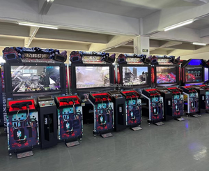 Máquina de videojuegos de 42 pulgadas para interiores Arcade Coin Pusher Máquina de simulador de pistola que funciona con monedas de Dinosaur Wars PARA 2 JUGADORES - Product Image 4