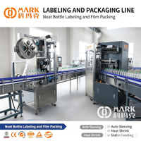 Ligne de remplissage complète et automatique pour la production de bouteilles en plastique PET, eau minérale et eau alcaline industrielle
