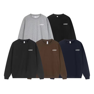 Felpa con Cappuccio di Alta Qualità a Collo Tondo per <span class=keywords><strong>Uomo</strong></span> e Donna, Autunnale, in Cotone, Unisex, Spessa e Confortevole, <span class=keywords><strong>Abbigliamento</strong></span> Femminile - Product Image 3