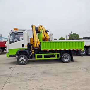Camion grue HOWO 4x2, petit camion grue de 5 tonnes, prix d'usine - Product Image 3