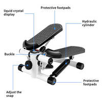 Mini stepper d'exercice pour personnes âgées, appareil de marche compact pour la mobilité