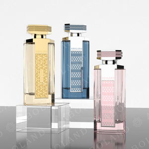 100ml Special Design Perfume Glass Bottle <b>Empty</b> Spray Slim Design Cosmetic Fragrance Container Perfume Bottle With <b>Box</b> Packaging - Product Image 6
