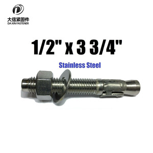 Tùy chỉnh Neo khối nêm mở rộng hình lục giác máy giặt Nut Bolt thép không gỉ bê tông nêm Neo (mạ kẽm)-Hex NUT - Product Image 2
