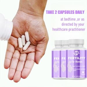 Suplementos OEM para la fertilidad de las mujeres Myo-Inositol Folato Prenatal Vitamina Apoya la ovulación Calidad del huevo Suplemento sanitario - Product Image 3