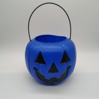 Vente en gros en usine seau à bonbons citrouille d'Halloween nouveau conteneur portable lumineux pour l'emballage pour Thanksgiving expédition rapide