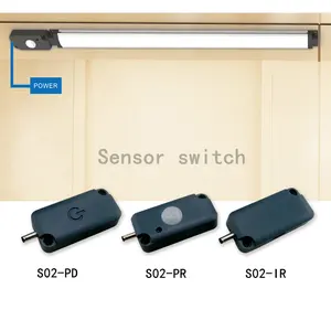 Sensor de pared de iluminación led, atenuador táctil, interruptor de control de luz