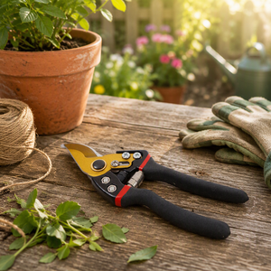 Tijeras de podar de acero de grado industrial Homestead para jardín, podadora de árboles frutales, ahorro de esfuerzo, para podar ramas gruesas de árboles y flores - Product Image 4