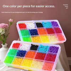 Perline Magiche Luminose, Carta da Dipingere a Sabbia con Tema Cartone Animato, Confezione in Scatola, <span class=keywords><strong>Puzzle</strong></span> per Bambine, Giocattolo per Bambini - Product Image 4