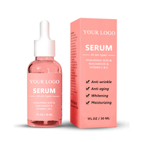 Nieuwe Huidverzorging Serum Facial 4 In 1 Whitening Anti Leeftijd Gezicht Serum Met 30% Vitamine C 5% Niacinamide 10% vitamine E Serum
