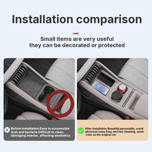 Hold Small Items Steadily <b>Car</b> Cup Holder Console Mat Custom <b>Car</b> <b>Interior</b> Pad Multiple Color Options for BYD ATTO3 - Product Image 4